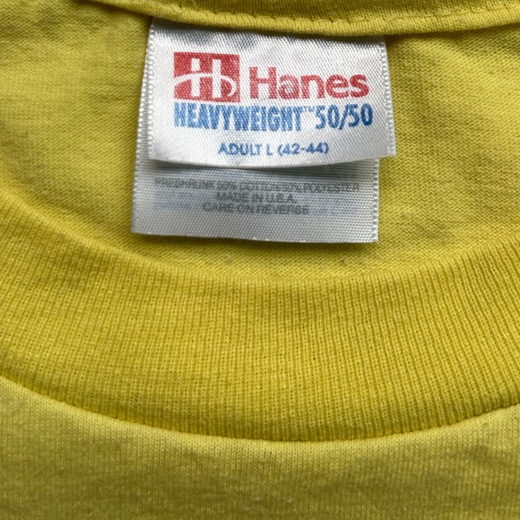Vintage 80s college radio club short sleeve printed T-shirt, used good condition - Picture 3 of 9